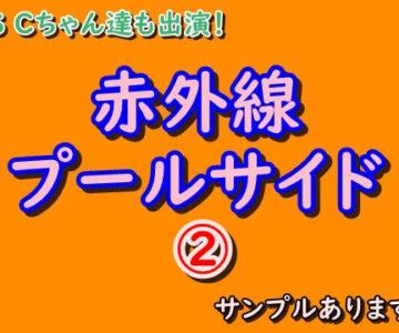 ② 赤外線プールサイド サンプルあります