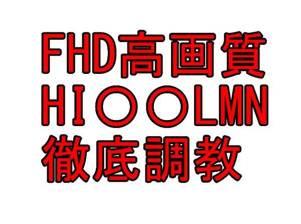 FHD高画質 HI〇〇LMN 徹底調教1
