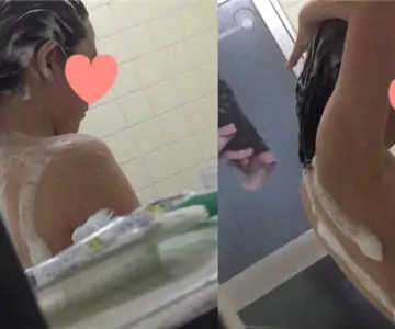 凄い角度から桃尻をいただく。紐も滴るいい女。