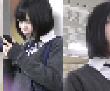 JC最恐痴漢♥パンツから大量のお漏らし♥制服色白美少女♥